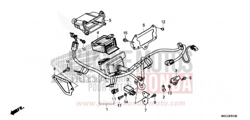 FAISCEAU DE SAC GONFLABLE GL1800DAL de 2020